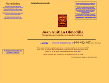 Tablet Screenshot of jguitian.es